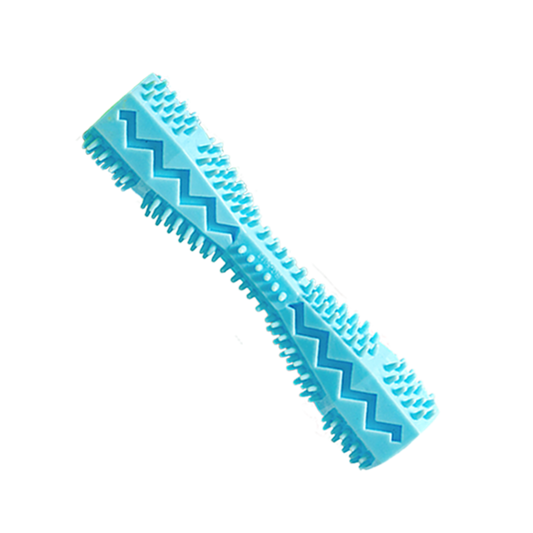 Rubber Bone Toy With Bristles