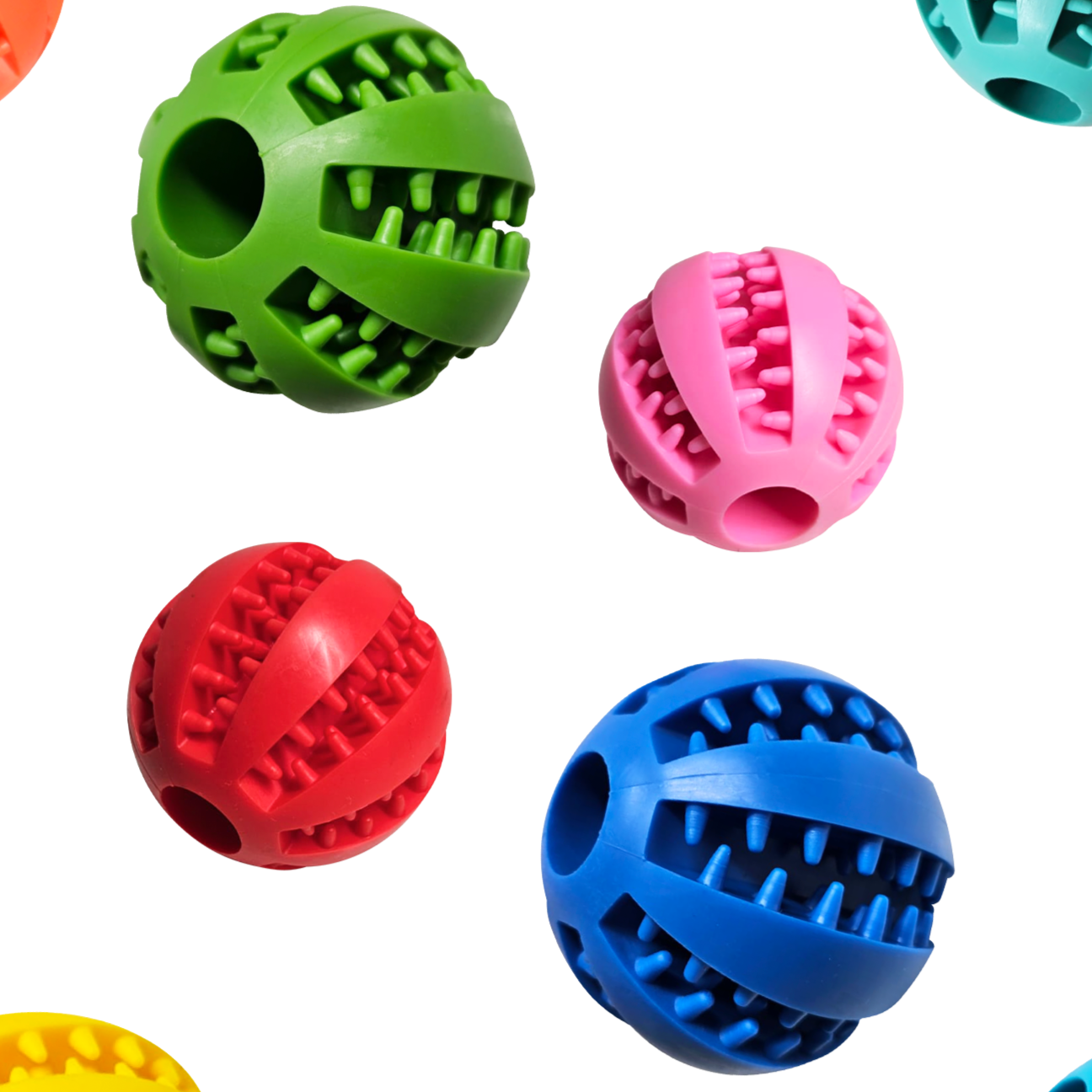 Rubber Treat Engagement Ball
